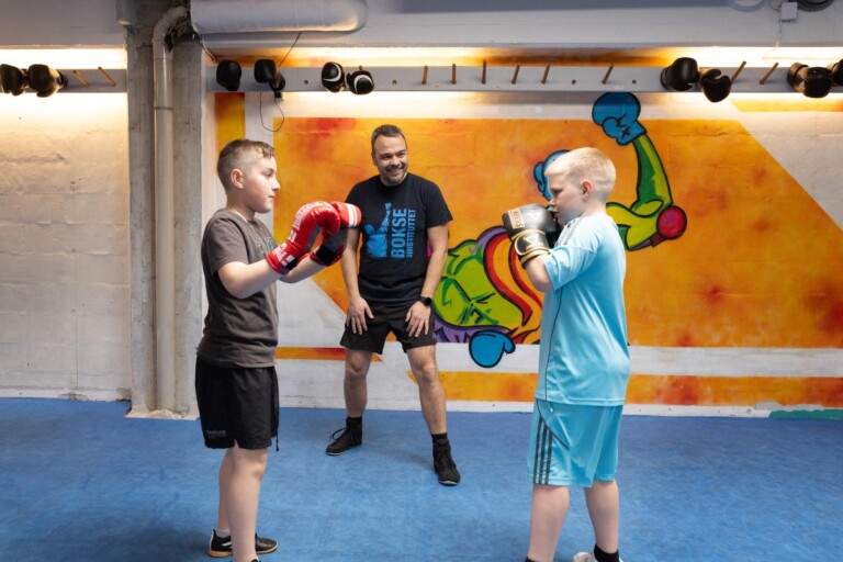 Motionsboksning ungdomshold