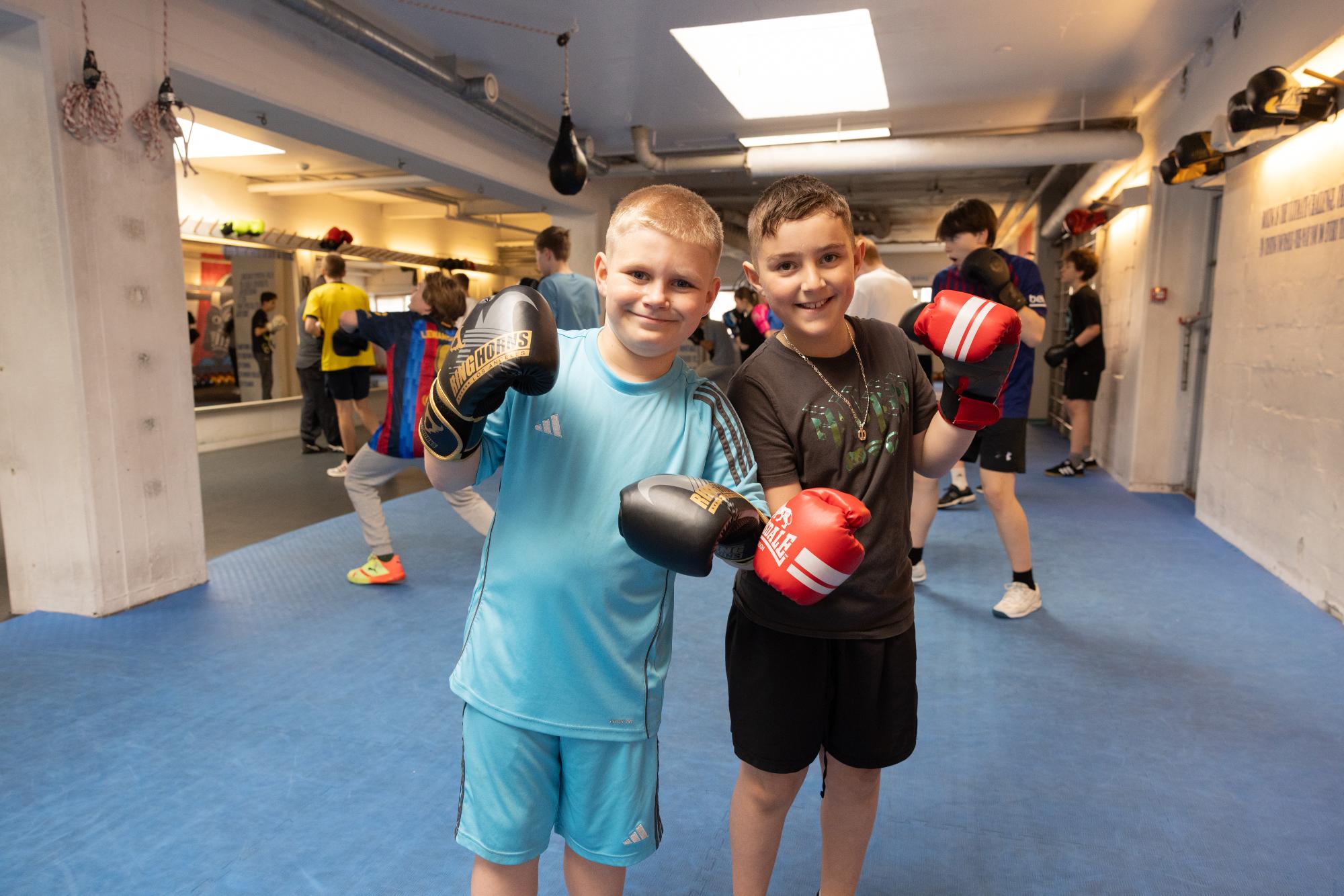 Motionsboksning ungdomshold